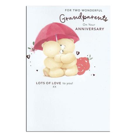 Grandparents Anniversary Forever Friends Card